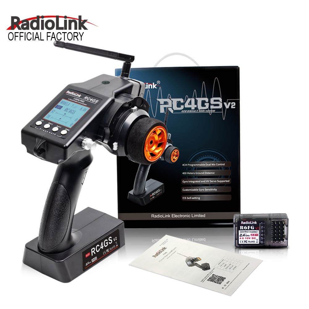 Hottest Item Radiolink 2.4ghz Rc4gs V3 Rc 5ch Transmitter Real Time Telemetry High Speed Long Range Rc Radio Remote Control Toys