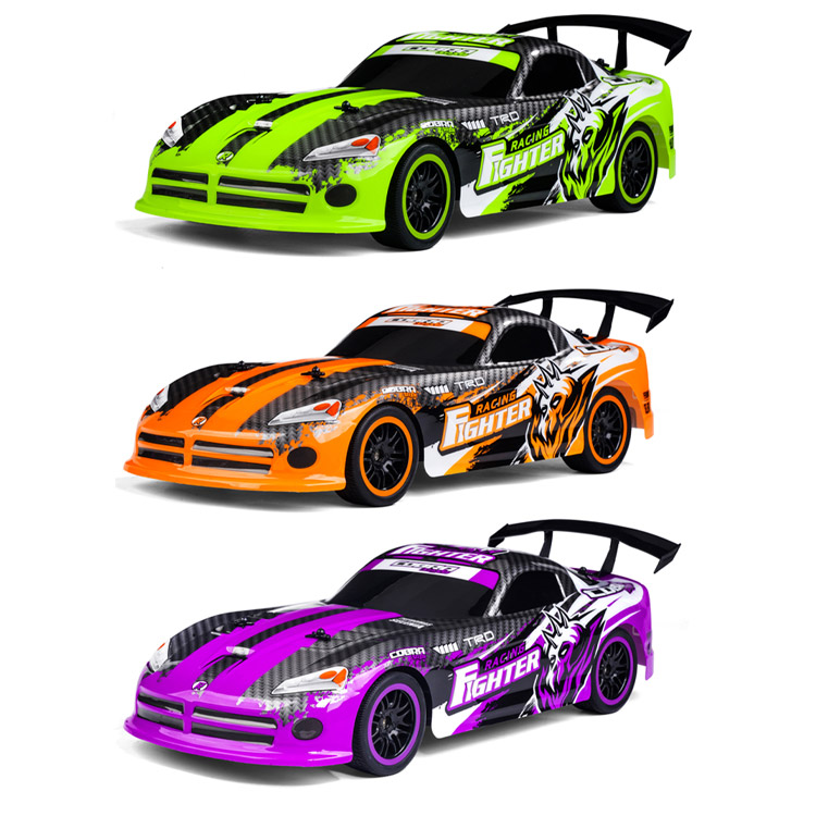 1:10 Scale Rc Racing Car 2.4ghz High Speed Remote Control Drift Car Toys For Kids