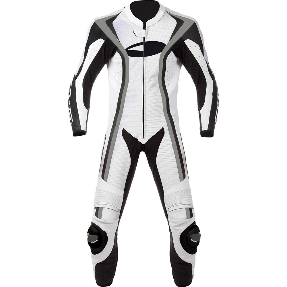 Custom Made Motorbike Leather Suit Men's Motorcycle Riding Cowhide Real Leather Racing Suit Leather Suites