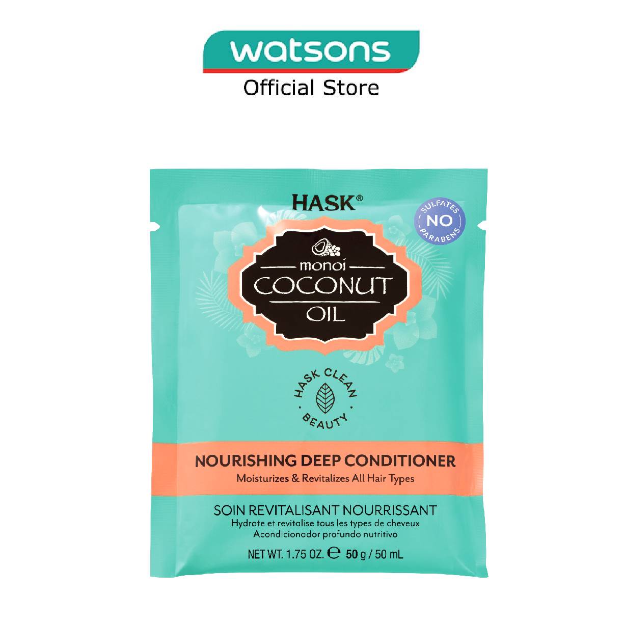 HASK Hask Monoi Oil Nourishing Mask 50G