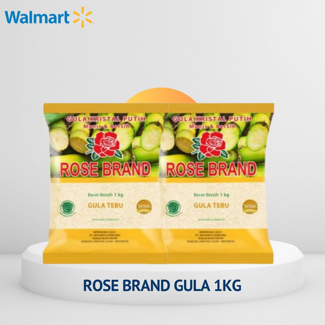 ROSE BRAND GULA PASIR 1KG KUNING