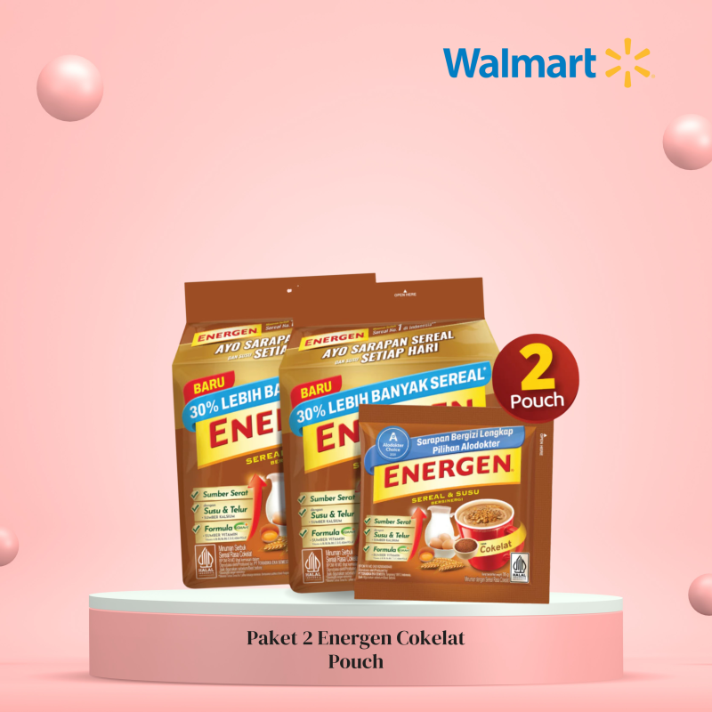 Paket 2 Energen Cokelat Pouch