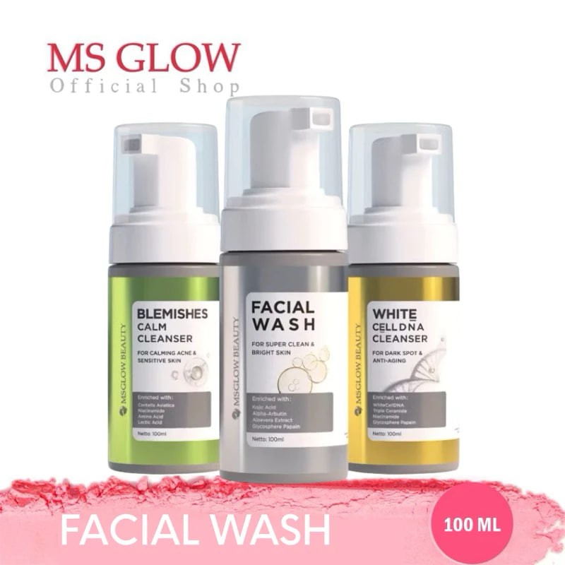 MS GLOW 3 FACIAL WASH