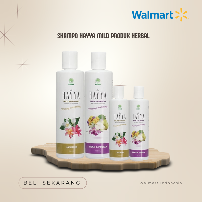 SHAMPO HAYYA MILD PRODUK HERBAL